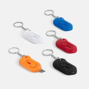 LLAVERO CÚTER LIO ROJO personalizada